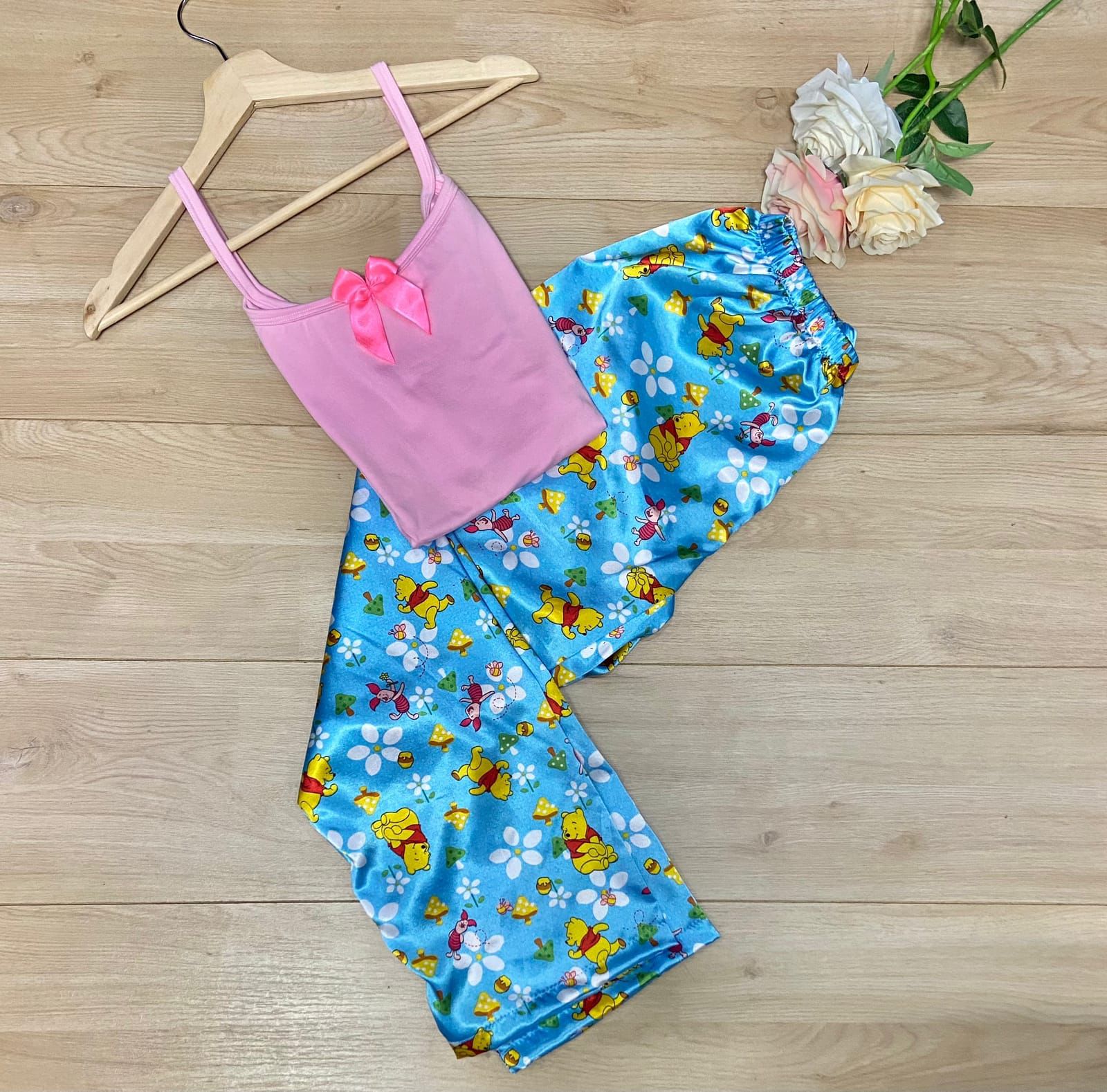 Pijama Satinada Winnie Pooh